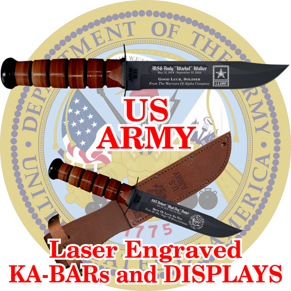 ARMY KA-BARs and DISPLAYS