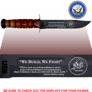 NA84 - NAVY Commemorative - "WE BUILD WE FIGHT"