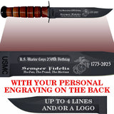 MC80B - MARINE CORPS Comm - "MARINE CORPS BIRTHDAY" + YOUR PERSONAL ENGRAVING ON THE BACK