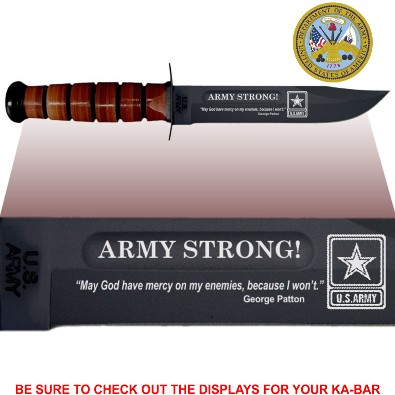 ARMY KABARs and DISPLAYS Buf's