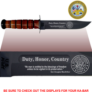 AR82 - ARMY Commemorative - "DUTY, HONOR, COUNTRY"